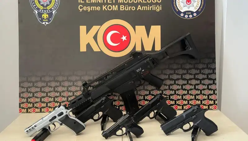 Çeşme'de Suç Örgütüne Yönelik Şok Baskın: 3 Kişi Tutuklandı