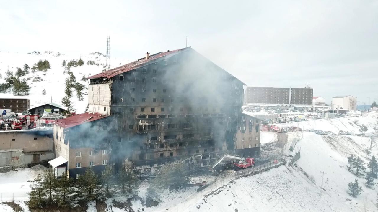 Yangın faciasından sağ kurtulanların taburcu edilmesi