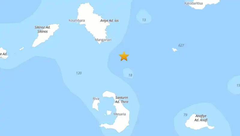 Ege Denizi’nde Oluşan 4,2 Büyüklüğündeki Deprem Korkuttu