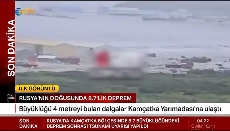 Kamçatka Kıyılarında İlk Tsunami Dalgaları Alarm Verdi: Son Gelişmeler