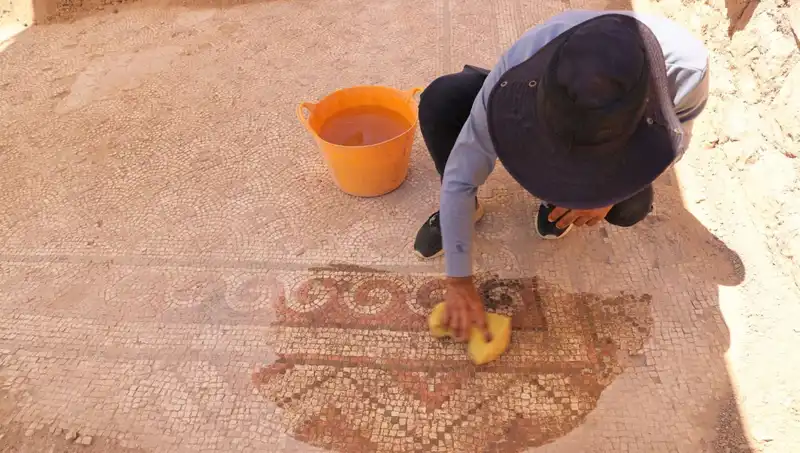 Mardin'de Bin 500 Yıllık Nadir Mozaik Keşfi: Tarih Kucağında Yeni Bir Gizem