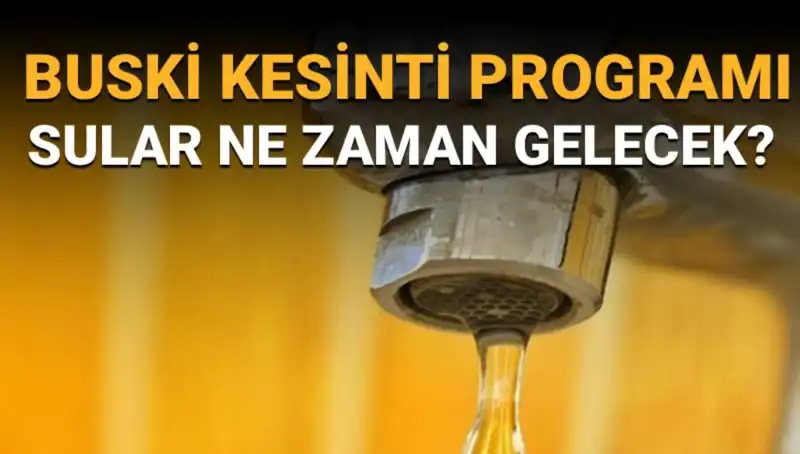 Bursa Nilüfer'de Su Kesintileri, Sular Ne Zaman Gelecek?