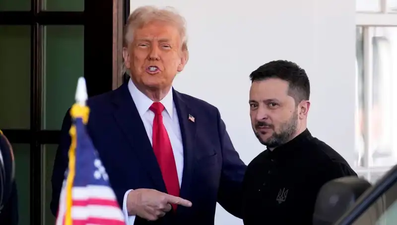 Trump ve Zelenski Arasında Sıradışı Görüşme: Dikkat Çeken Detaylar