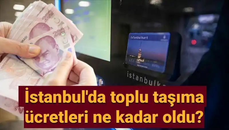 İstanbul'da Toplu Taşıma Ücretlerine Yüzde Kaç Zam Yapıldı?