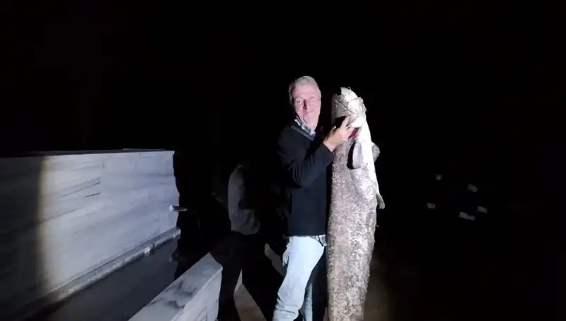 Barajda Yakalanan Dev Balık: 40 Kilo Ağırlığında Rekor Kıran Av