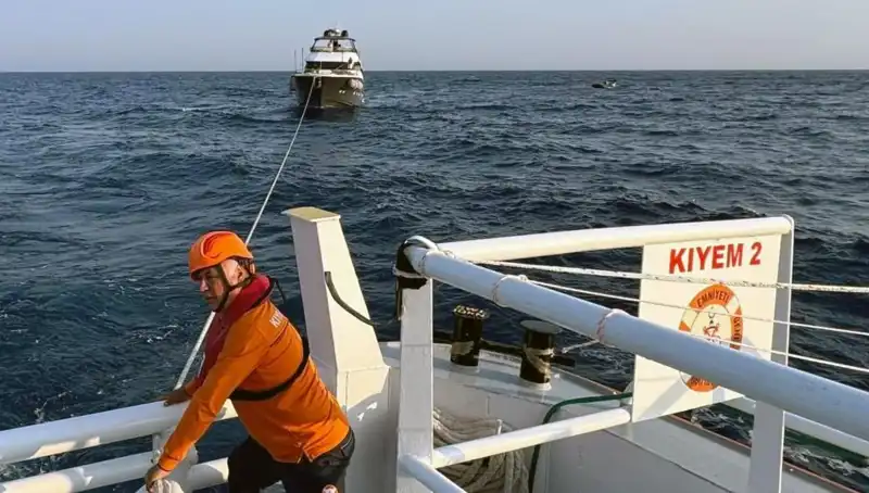 Marmaris Açıklarında Sürüklenen Tekne Dramı: Kurtarılma Hikayesi